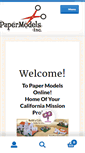 Mobile Screenshot of papermodelsonline.com
